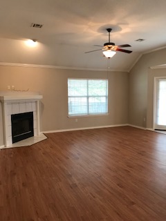 Living Room, new faux wood